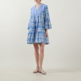 Ella Jacquard Mini Dress