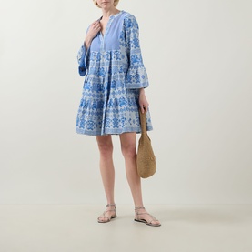 Ella Jacquard Mini Dress