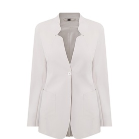 Motive Single-Breasted Slim Blazer