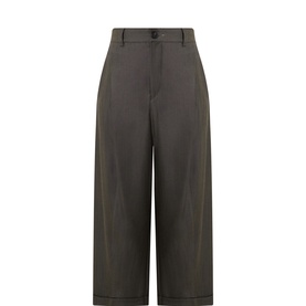 Sherbert Cropped Wide Leg Trousers