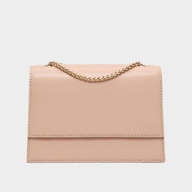 Leather Chain Clutch