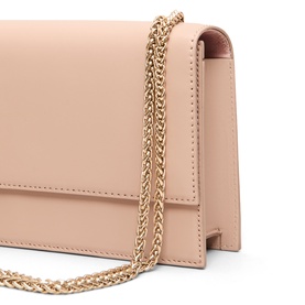 Leather Chain Clutch