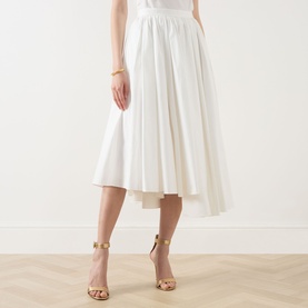 Asymmetric Flared Skirt