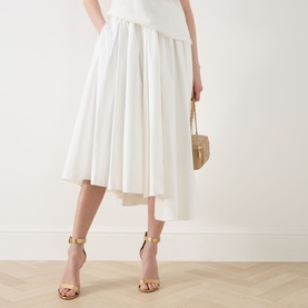 Asymmetric Flared Skirt