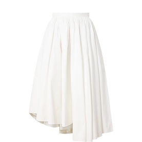 Asymmetric Flared Skirt