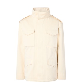 V-Logo Flap-Pocket Field Jacket