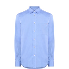 V-Logo Solid Shirt