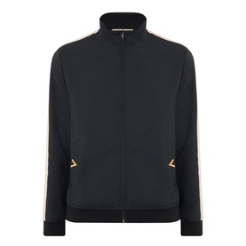 Stripe V-Logo Sweatshirt