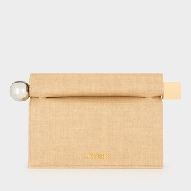 La Pochette Rond Carr&eacute; Clutch
