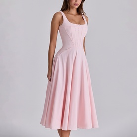 Jaime Lace-Up Sundress