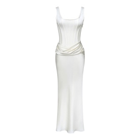 Kira Gathered Hourglass Dress
