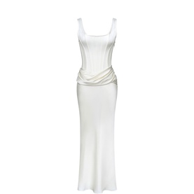 Kira Gathered Hourglass Dress