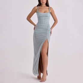 Lini Lace Mesh Dress