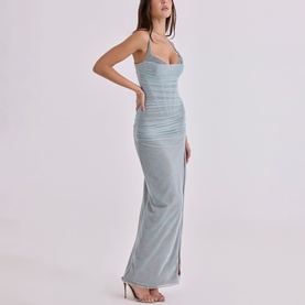 Lini Lace Mesh Dress