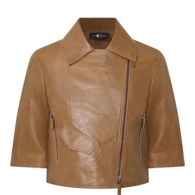 Nappa Leather Biker Jacket