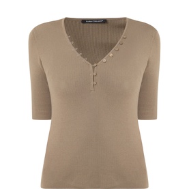 Rib-Knit Sweater