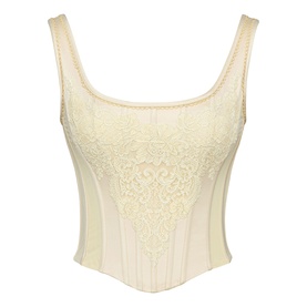 Mimi Embroidered Corset Top