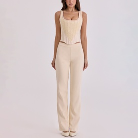 Mimi Embroidered Corset Top
