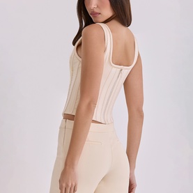 Mimi Embroidered Corset Top