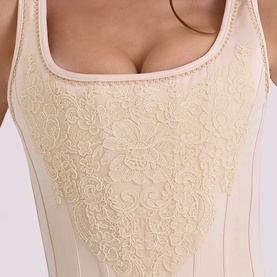 Mimi Embroidered Corset Top