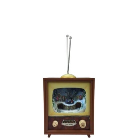 Christmas Television Figurine 19cm