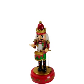 Nutcracker Drummer Musical Figurine 37cm