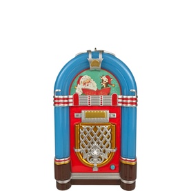 Rock-O-Rama Jukebox Musical Christmas Decoration 50cm