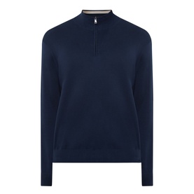 Logo Half-Zip Sweater