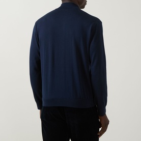 Logo Half-Zip Sweater