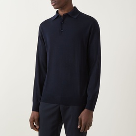 Knitted Polo Sweater