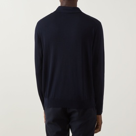Knitted Polo Sweater