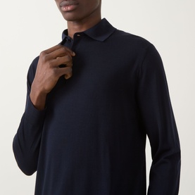 Knitted Polo Sweater