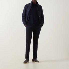 Knitted Polo Sweater