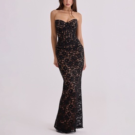 Solaine Lace Corset Dress