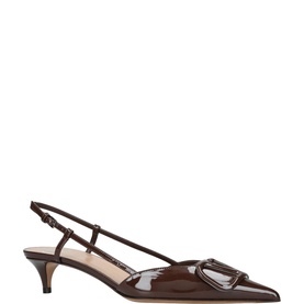 Vlogo 40 Slingback Kitten Heels