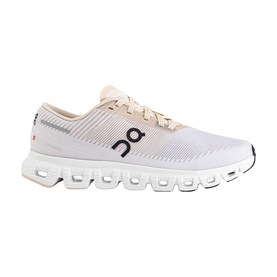 On Running trainer in Sand Wolf, lightweight mesh upper with black logo detail, white CloudTec sole unit