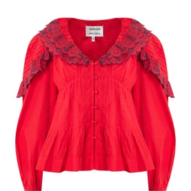 Caroline Layered Embroidered Blouse