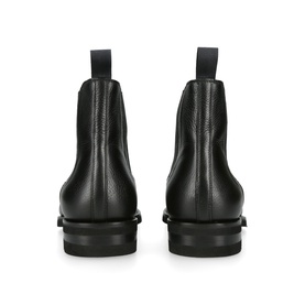 Embossed Leather Chelsea Boots