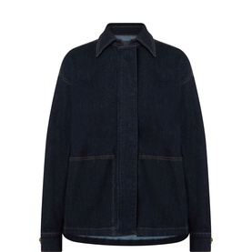 Patch Pocket Denim Overshirt