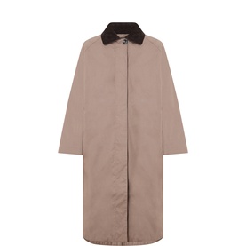 Waxed Relaxed Fit Car Coat