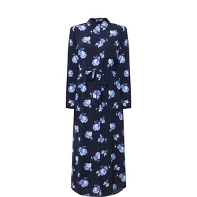 Floral Shirt Dress