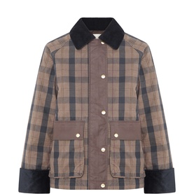 Checked Wax Jacket