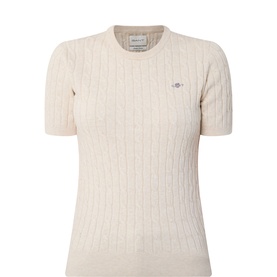Shield Cable Knit Top