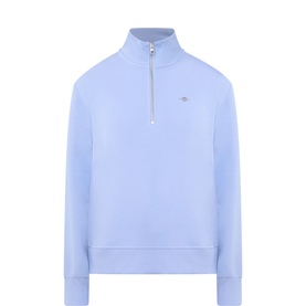 Shield Logo Half-Zip Sweatshirt