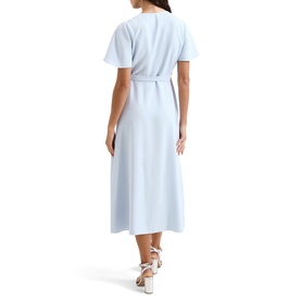 Julissa Asymmetric Wrap Dress