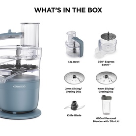 Go MultiPro Food Processor Blue