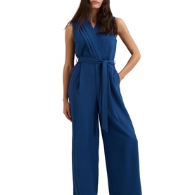 Maisley Pleat Detail Wide Leg Jumpsuit