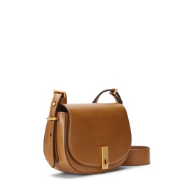 Polo ID Leather Mini Saddle Bag