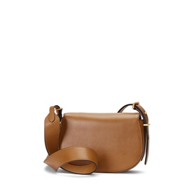 Polo ID Leather Mini Saddle Bag
