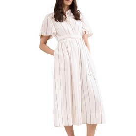 Marielle Striped Shirt Dress